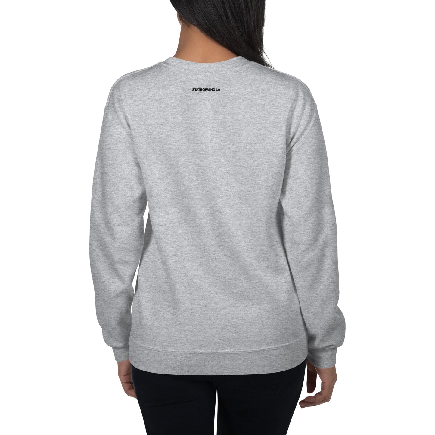 Logo DTG Print Crew Neck- Unisex Sweatshirt