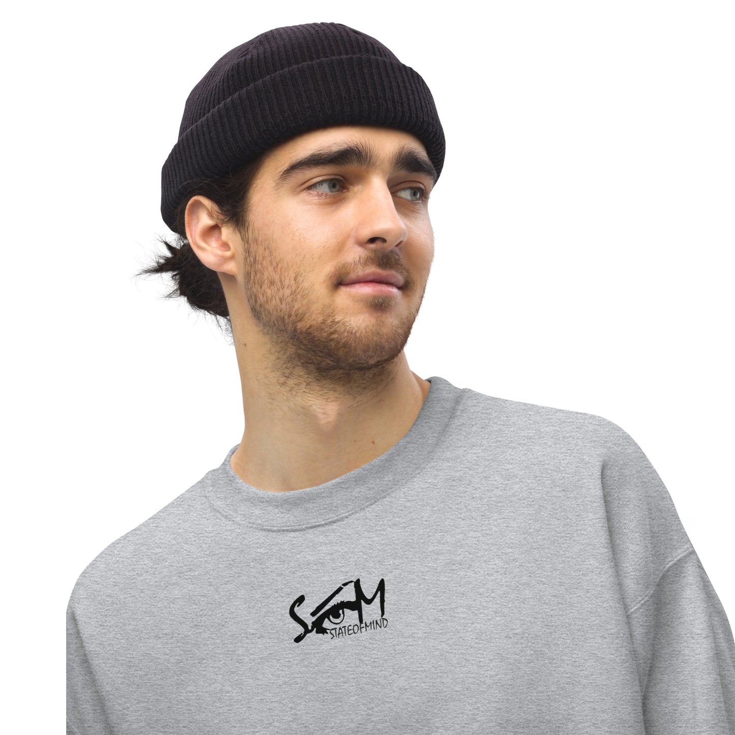 Logo DTG Print Crew Neck- Unisex Sweatshirt