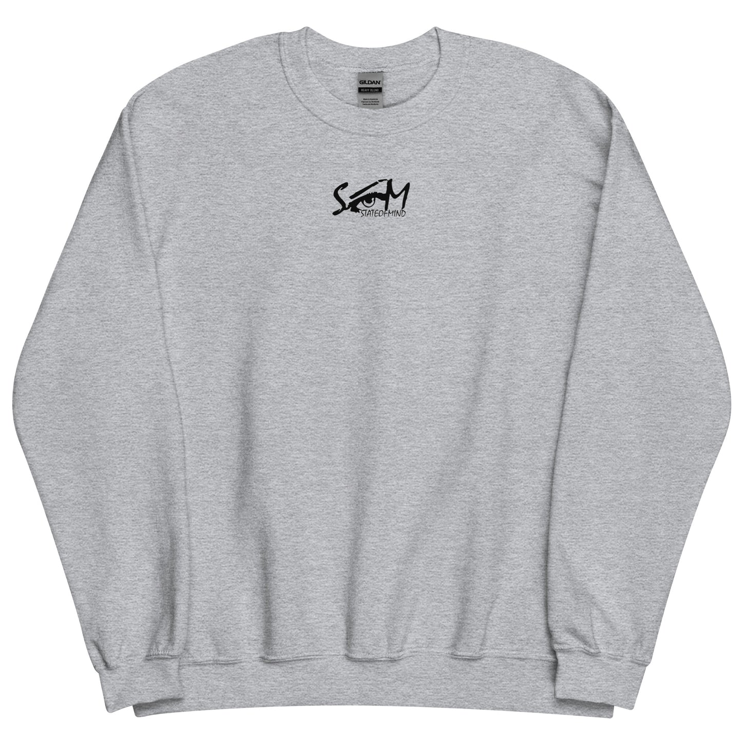 Logo DTG Print Crew Neck- Unisex Sweatshirt