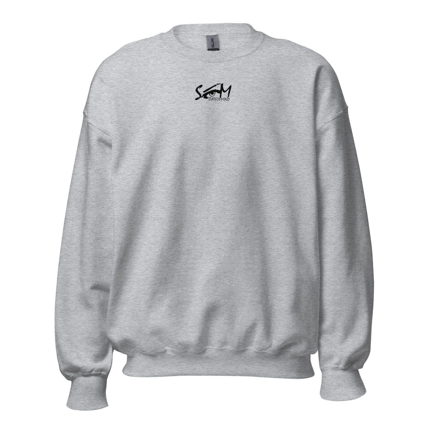 Logo DTG Print Crew Neck- Unisex Sweatshirt
