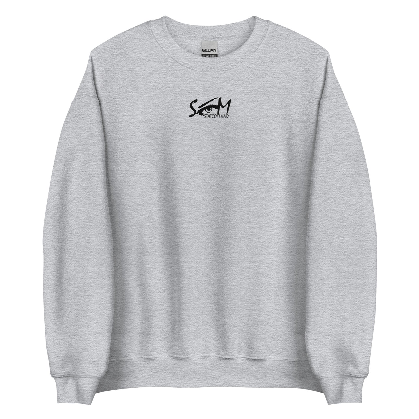Logo DTG Print Crew Neck- Unisex Sweatshirt