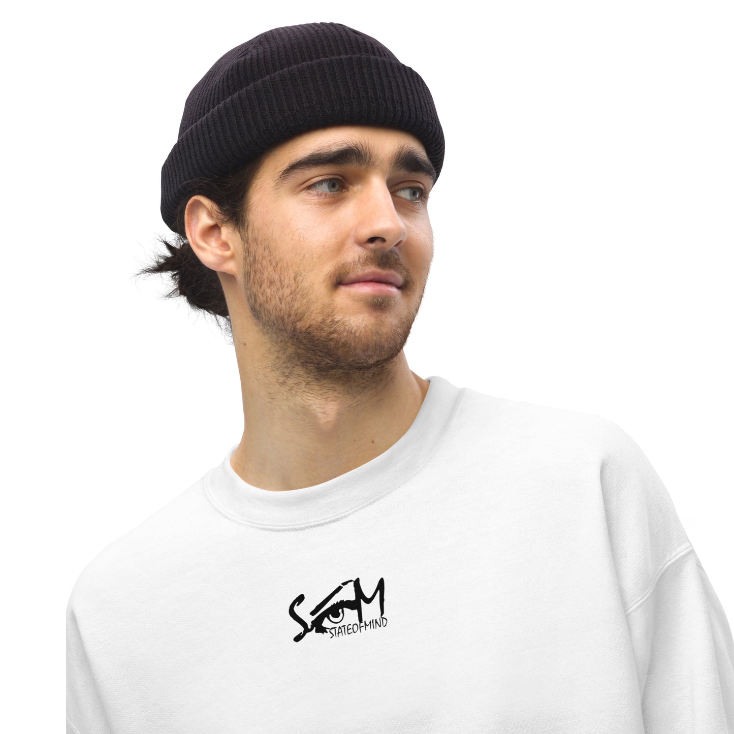 Logo DTG Print Crew Neck- Unisex Sweatshirt