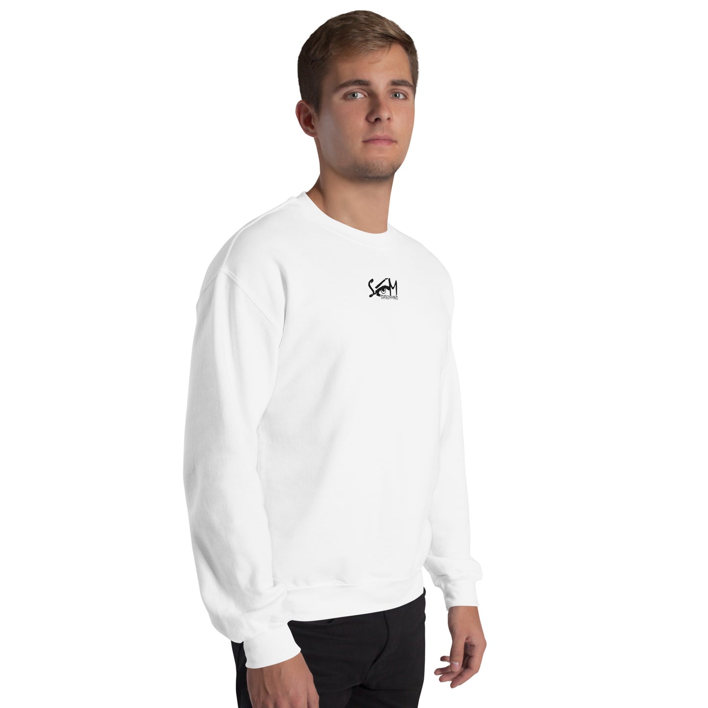 Logo DTG Print Crew Neck- Unisex Sweatshirt