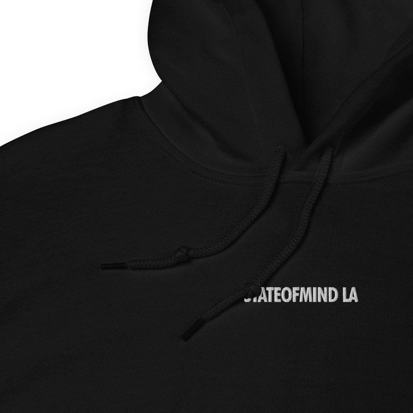(Embroidered) STATEOFMIND LA White Font - Unisex Hoodie