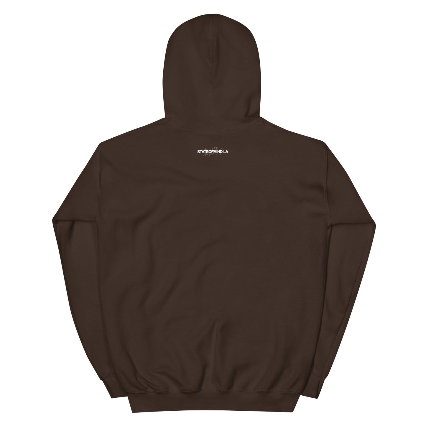 (Embroidered) STATEOFMIND LA White Font - Unisex Hoodie