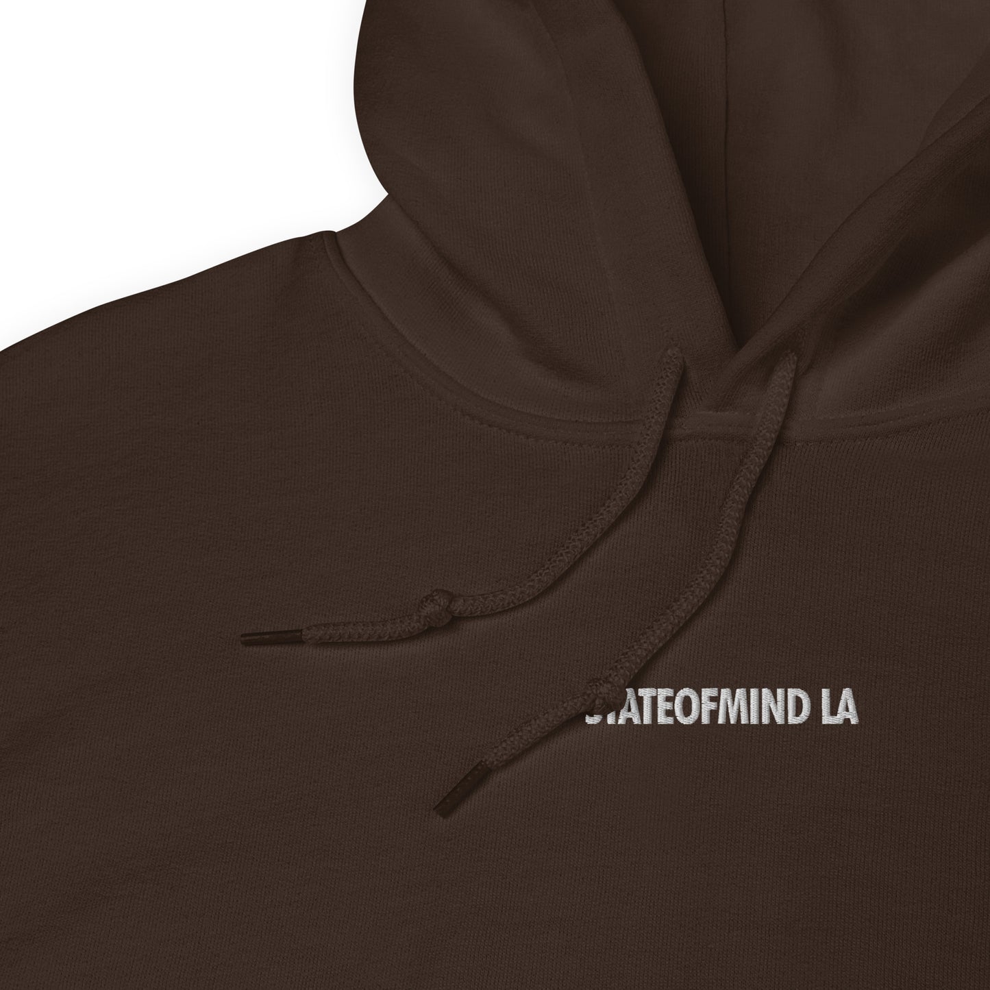 (Embroidered) STATEOFMIND LA White Font - Unisex Hoodie