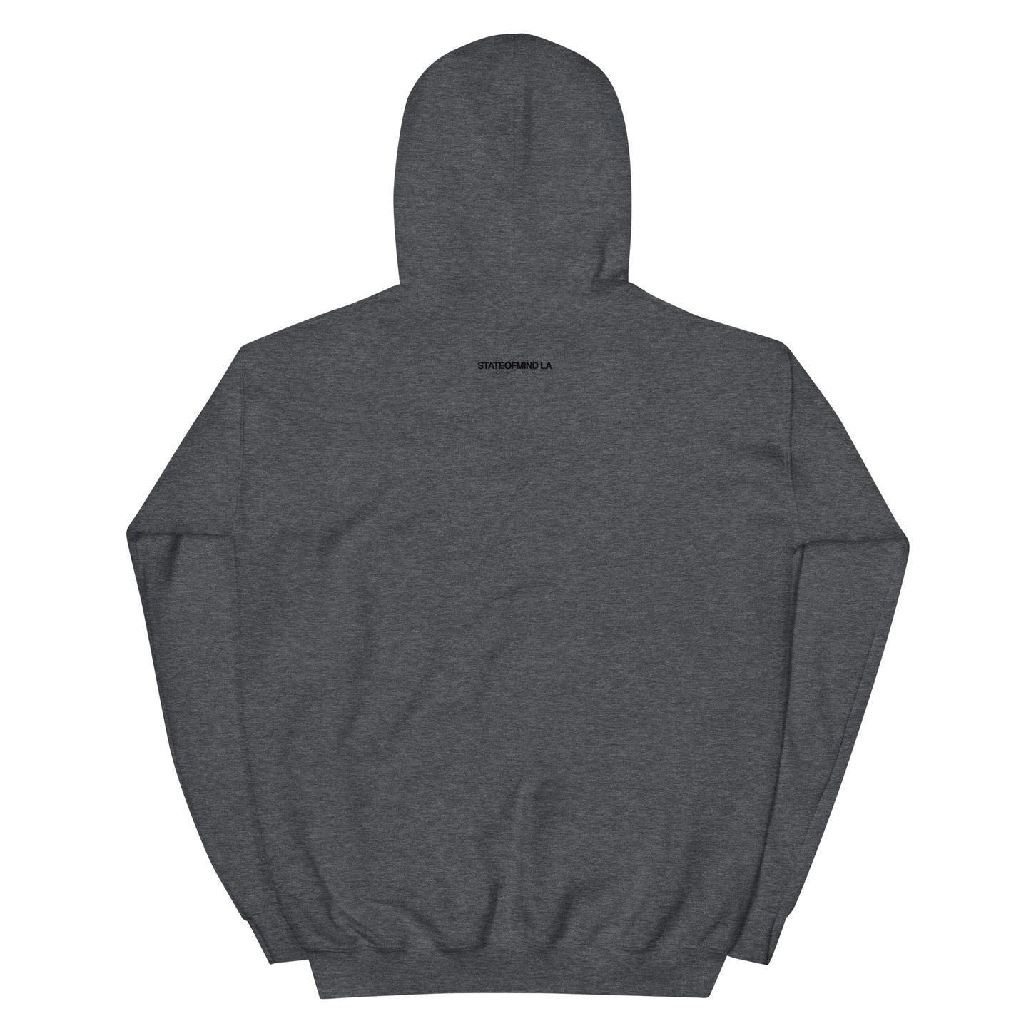 (Embroidered) STATEOFMIND LA Black Font - Unisex Hoodie