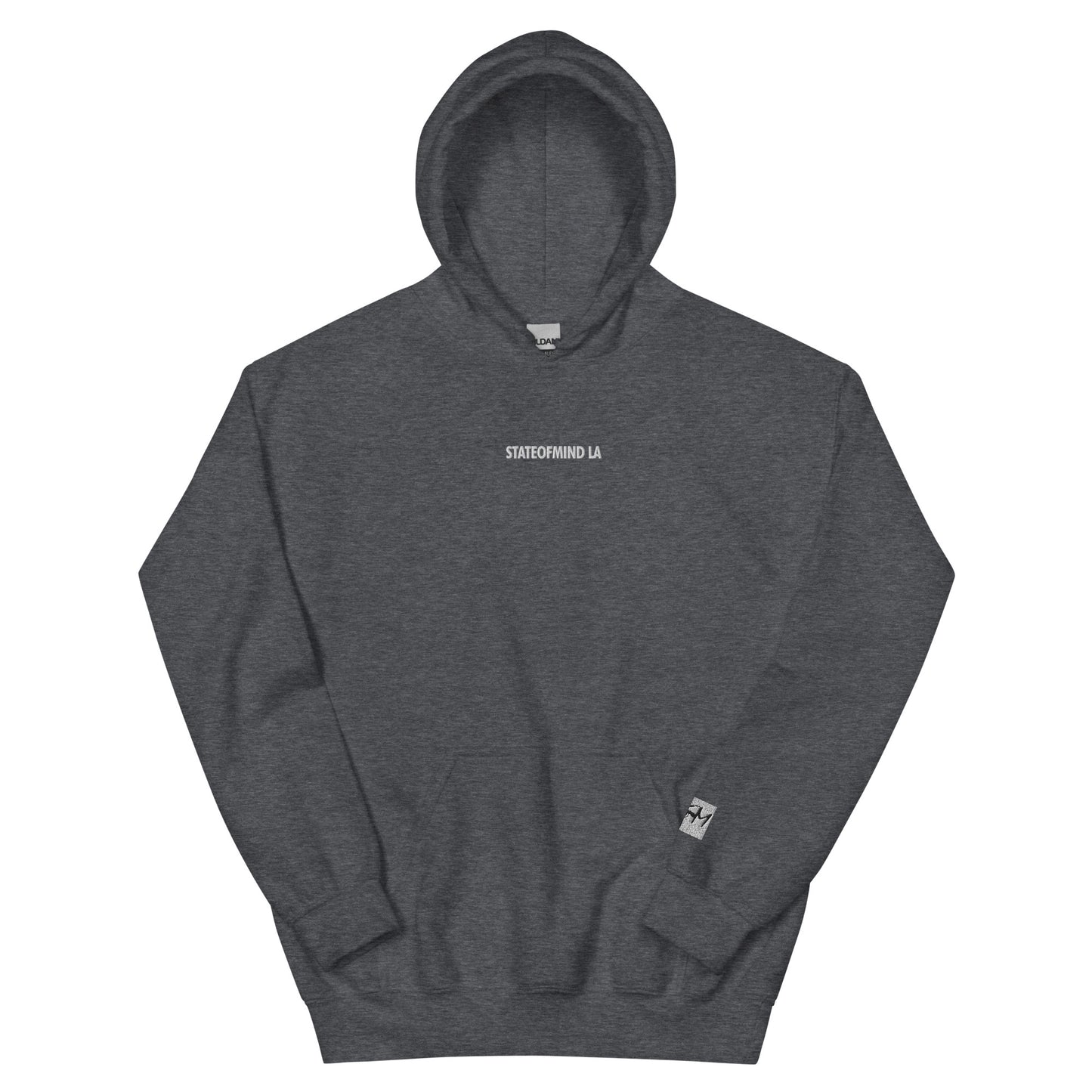 (Embroidered) STATEOFMIND LA White Font - Unisex Hoodie