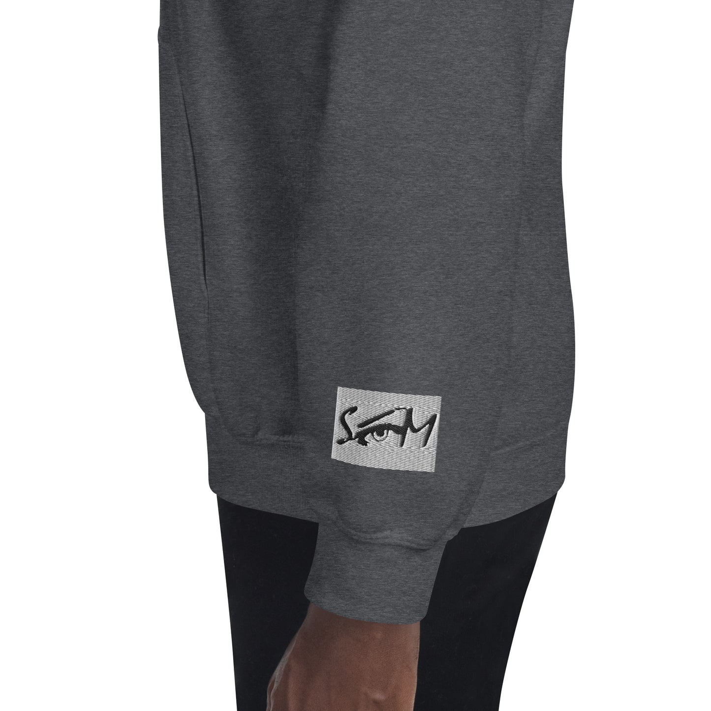 (Embroidered) STATEOFMIND LA Black Font - Unisex Hoodie