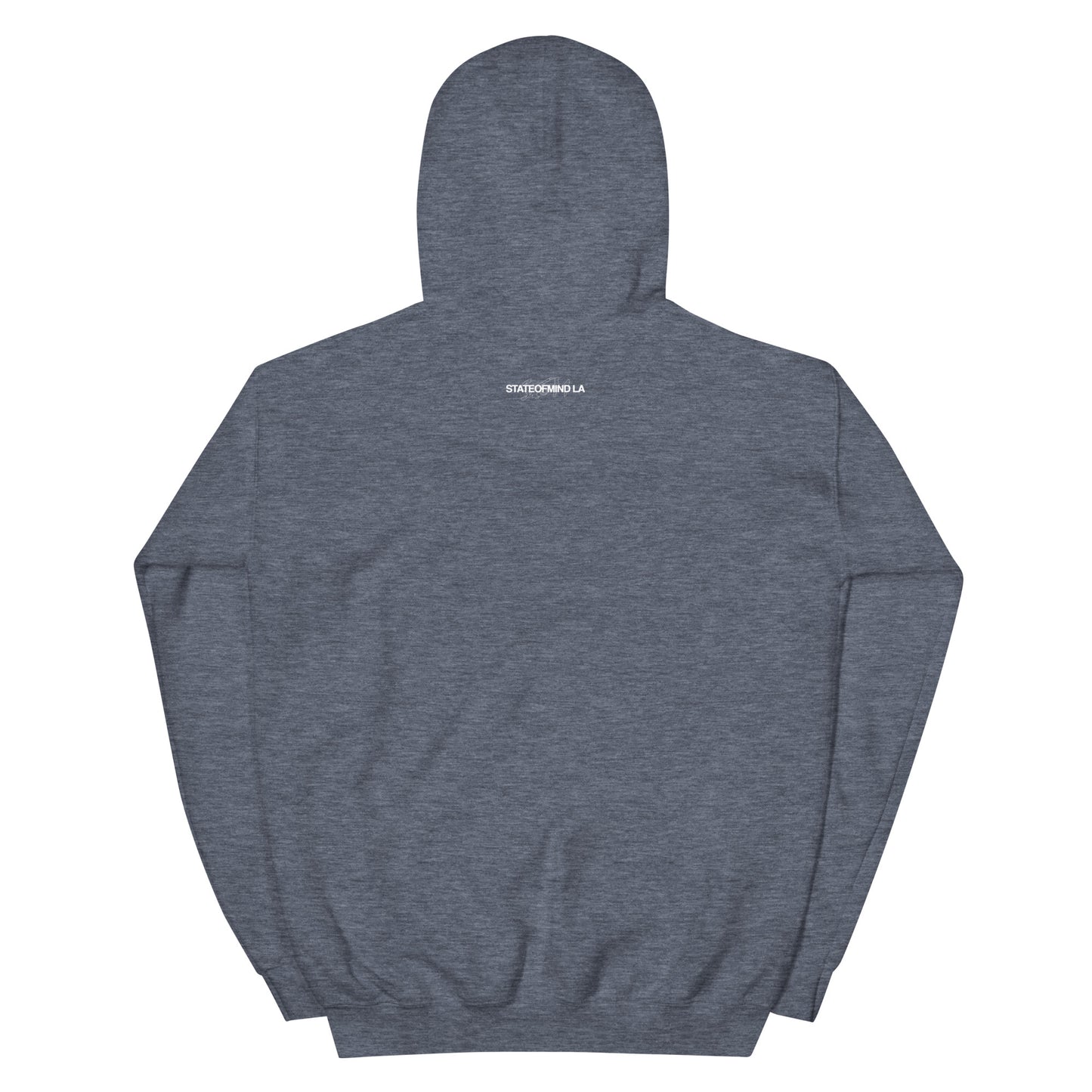 (Embroidered) STATEOFMIND LA White Font - Unisex Hoodie