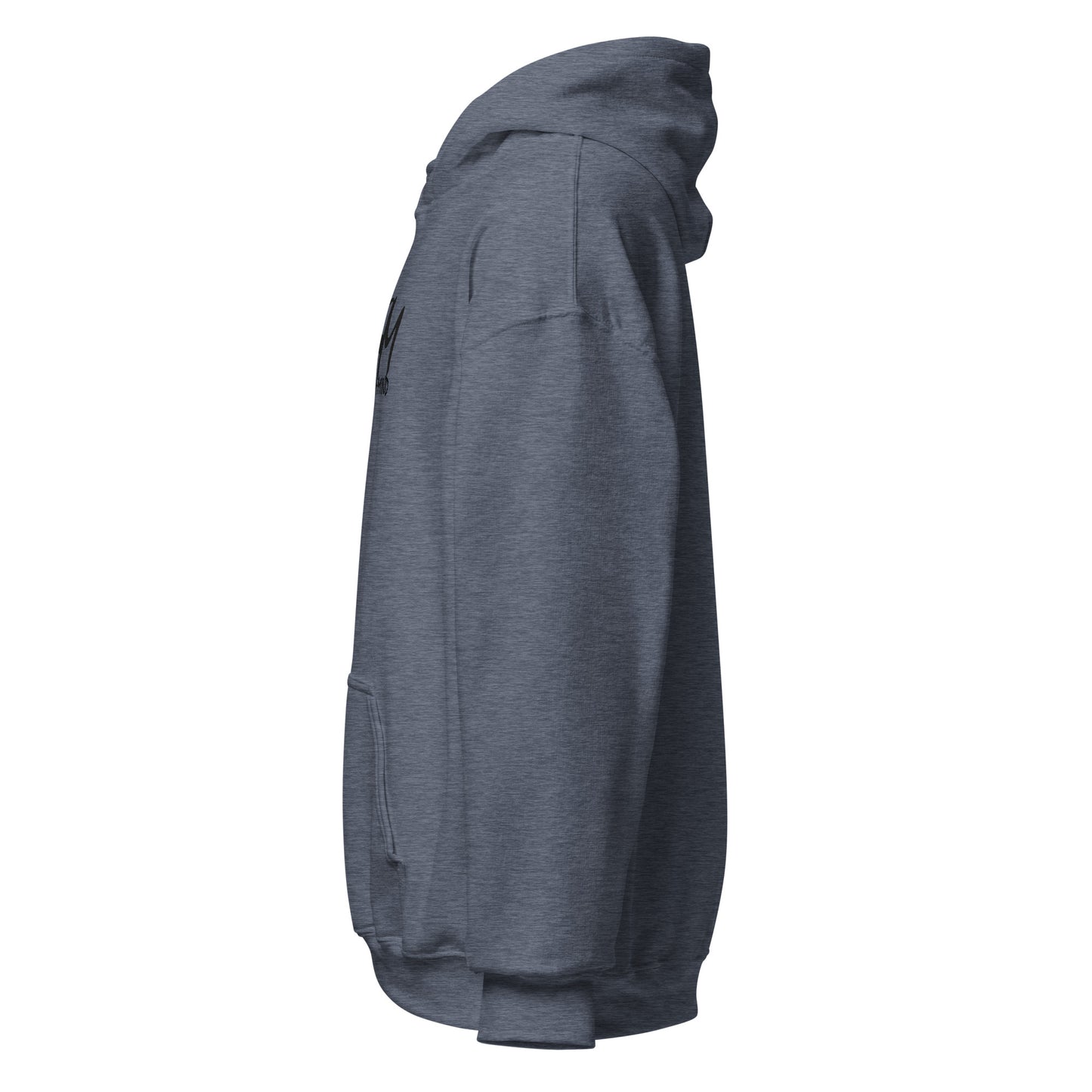 (Embroidered) State of Mind Black Logo- Unisex Hoodie