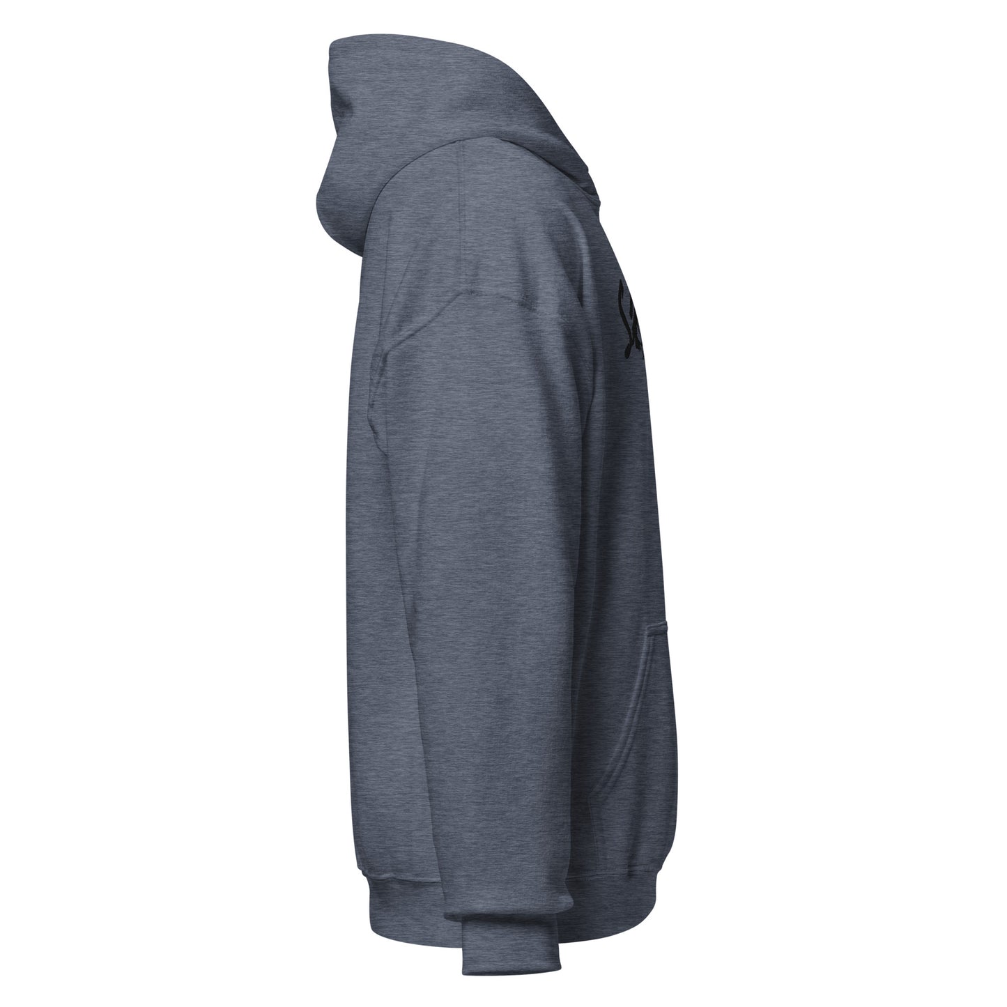 (Embroidered) State of Mind Black Logo- Unisex Hoodie