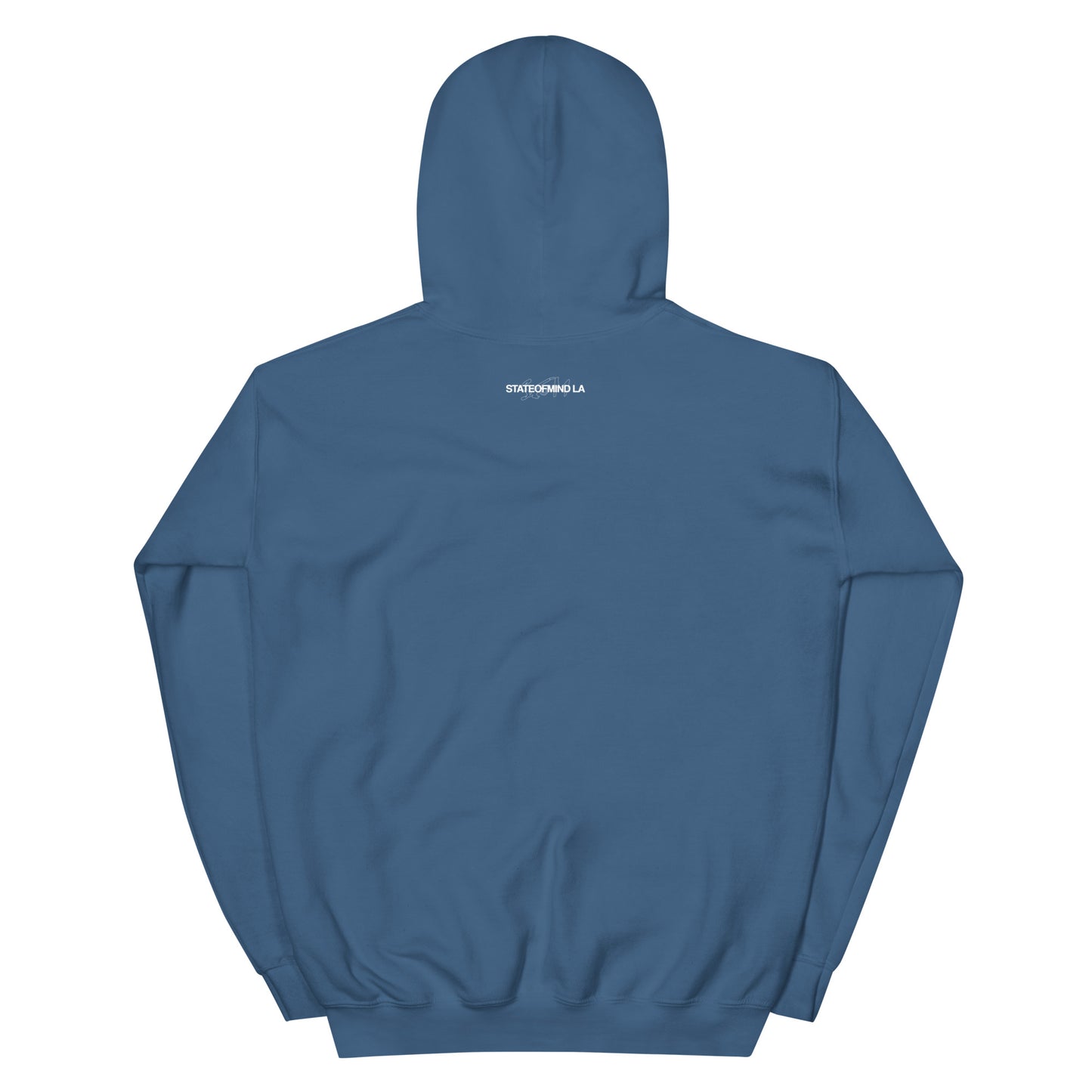 (Embroidered) STATEOFMIND LA White Font - Unisex Hoodie