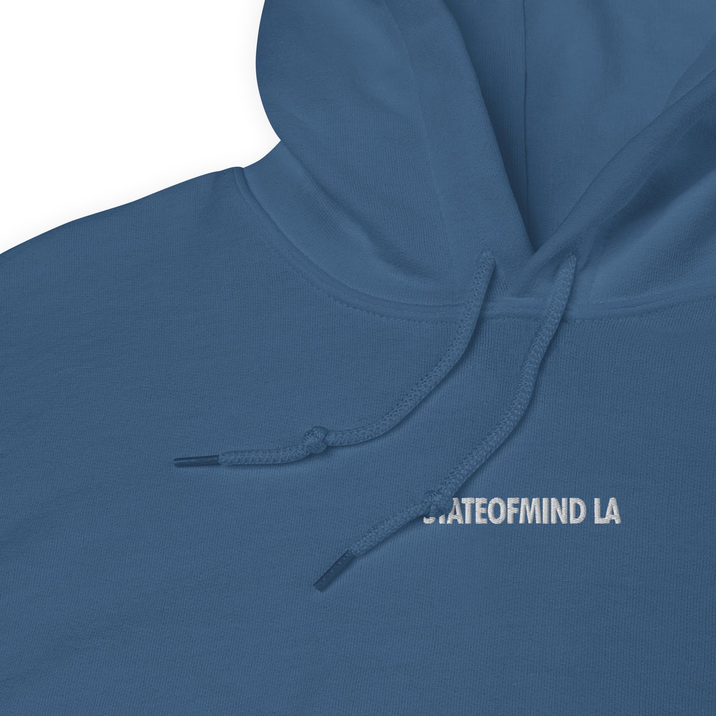(Embroidered) STATEOFMIND LA White Font - Unisex Hoodie