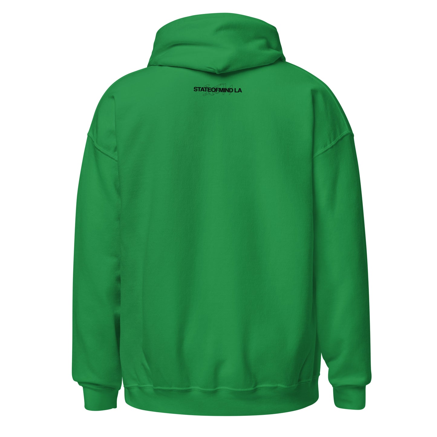 (Embroidered) State of Mind Black Logo- Unisex Hoodie