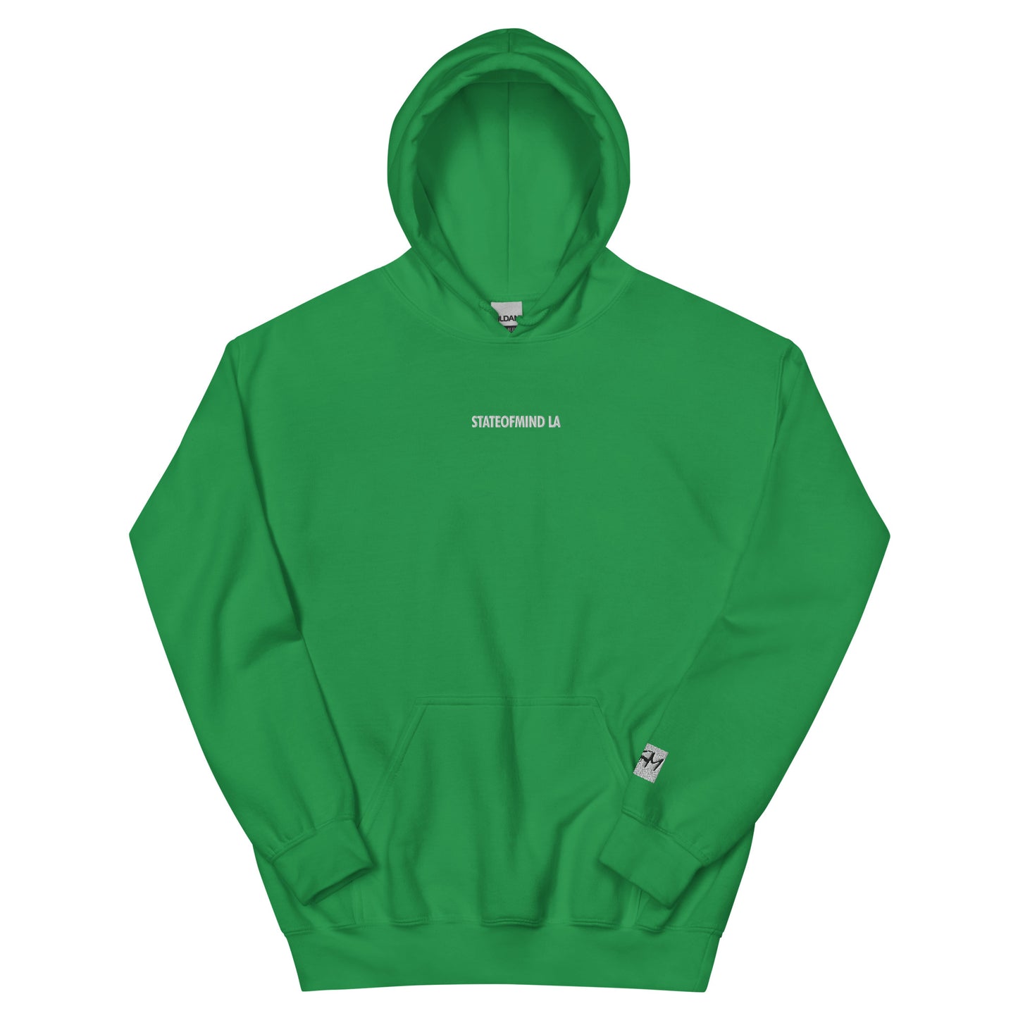 (Embroidered) STATEOFMIND LA White Font - Unisex Hoodie