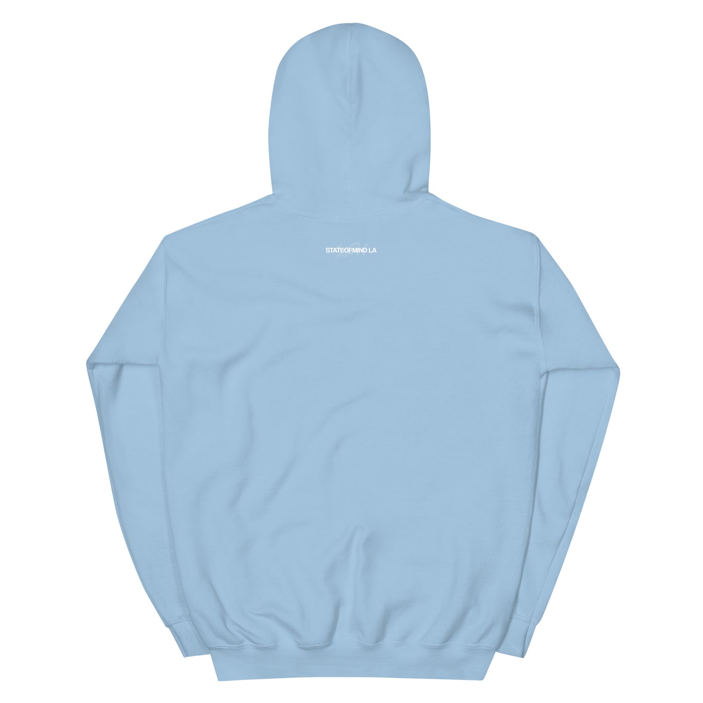 (Embroidered) STATEOFMIND LA White Font - Unisex Hoodie