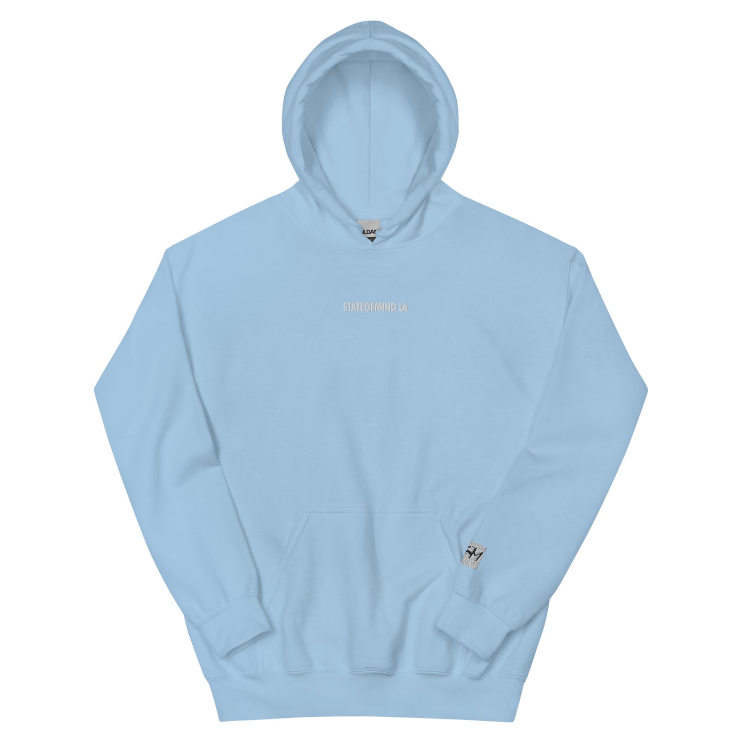 (Embroidered) STATEOFMIND LA White Font - Unisex Hoodie