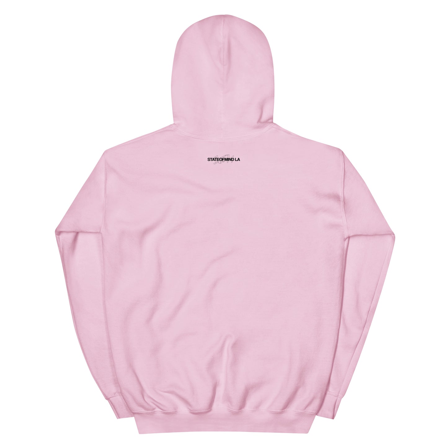 (Embroidered) State of Mind Black Logo- Unisex Hoodie
