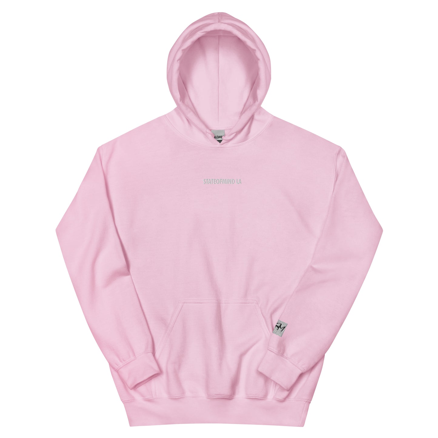 (Embroidered) STATEOFMIND LA White Font - Unisex Hoodie