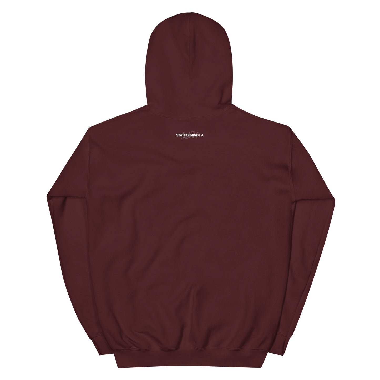 (Embroidered) STATEOFMIND LA White Font - Unisex Hoodie