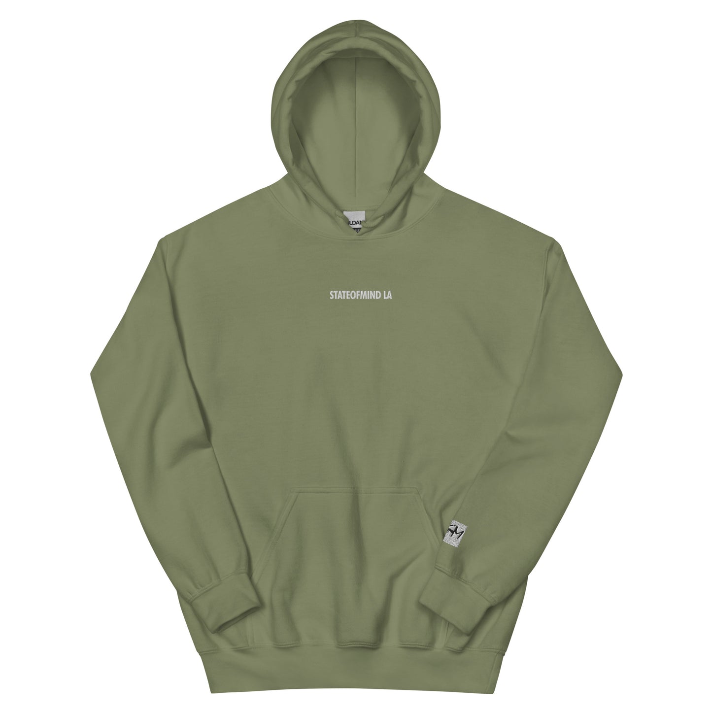 (Embroidered) STATEOFMIND LA White Font - Unisex Hoodie