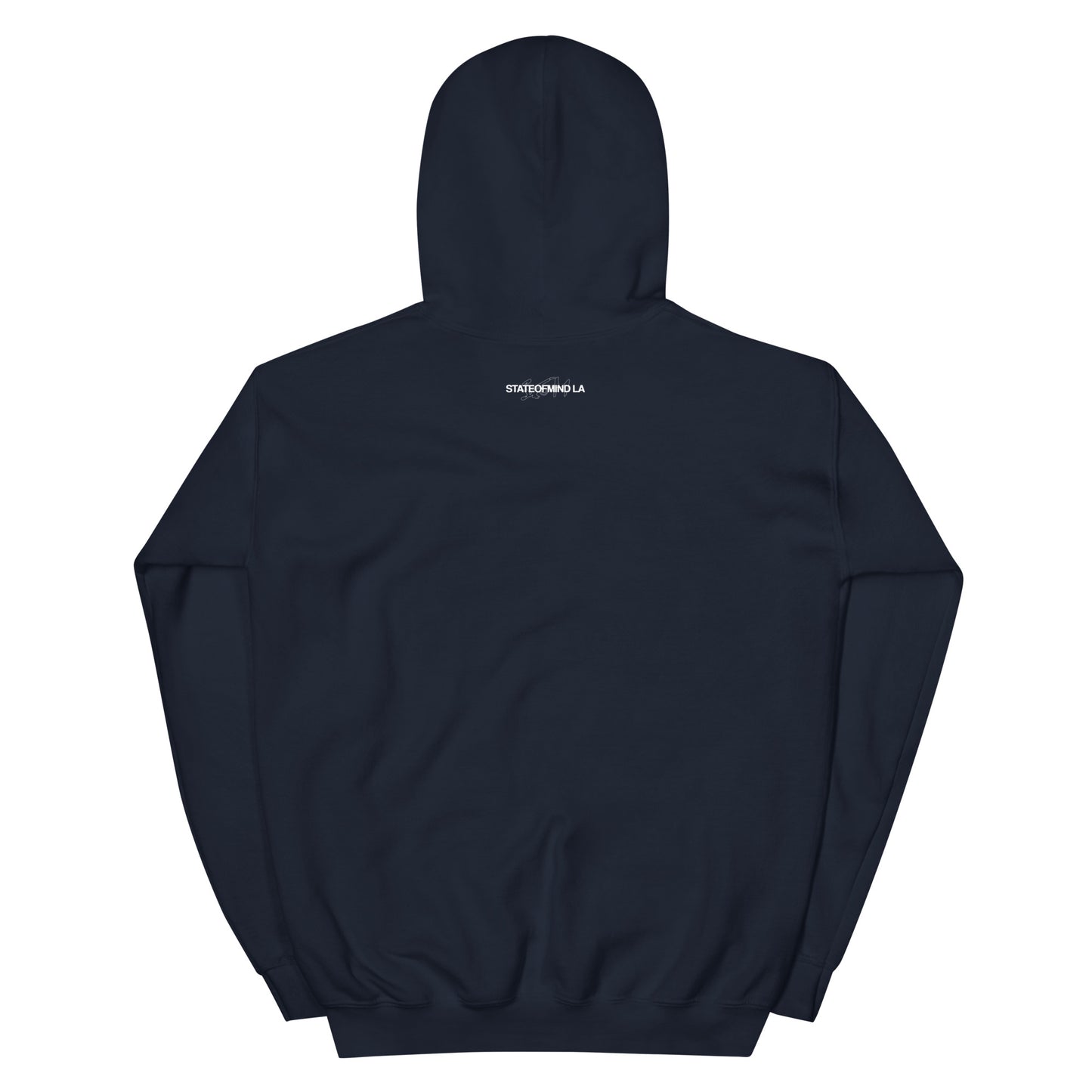 (Embroidered) STATEOFMIND LA White Font - Unisex Hoodie