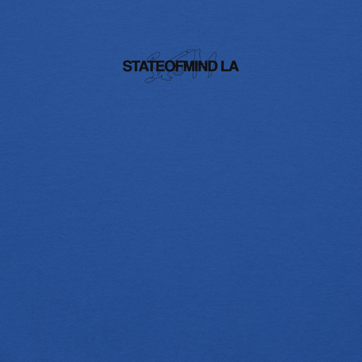 (Embroidered) STATEOFMIND LA Black Font - Unisex Hoodie