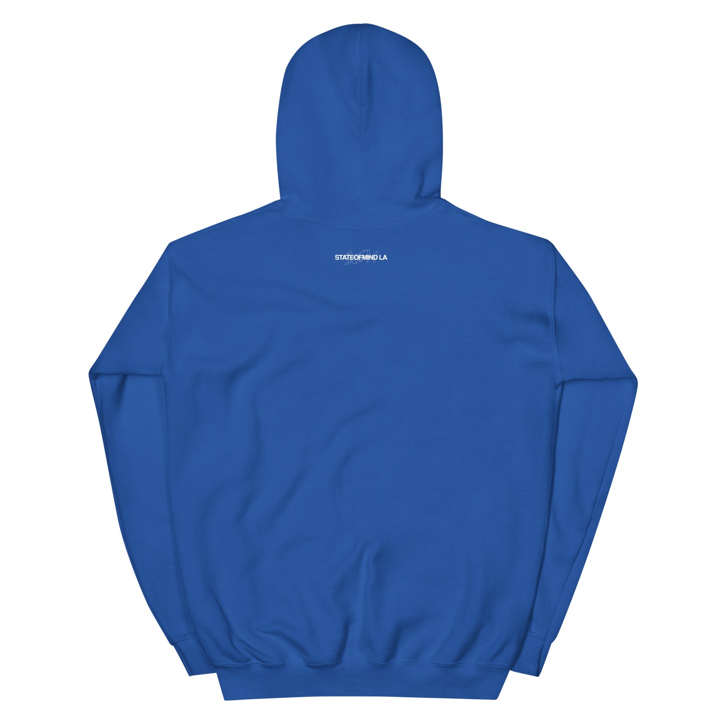 (Embroidered) STATEOFMIND LA White Font - Unisex Hoodie