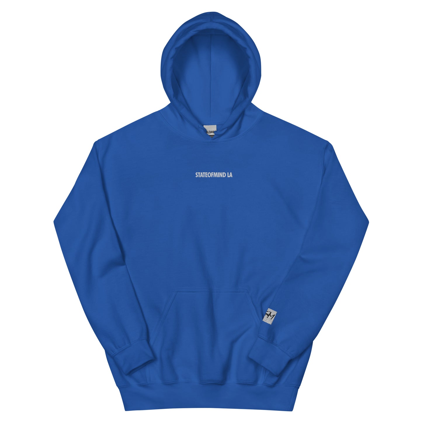 (Embroidered) STATEOFMIND LA White Font - Unisex Hoodie