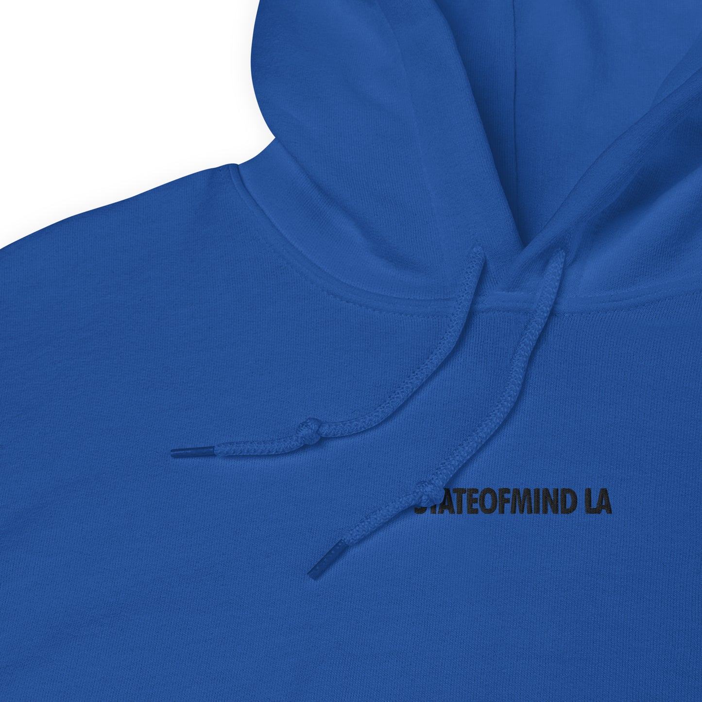 (Embroidered) STATEOFMIND LA Black Font - Unisex Hoodie