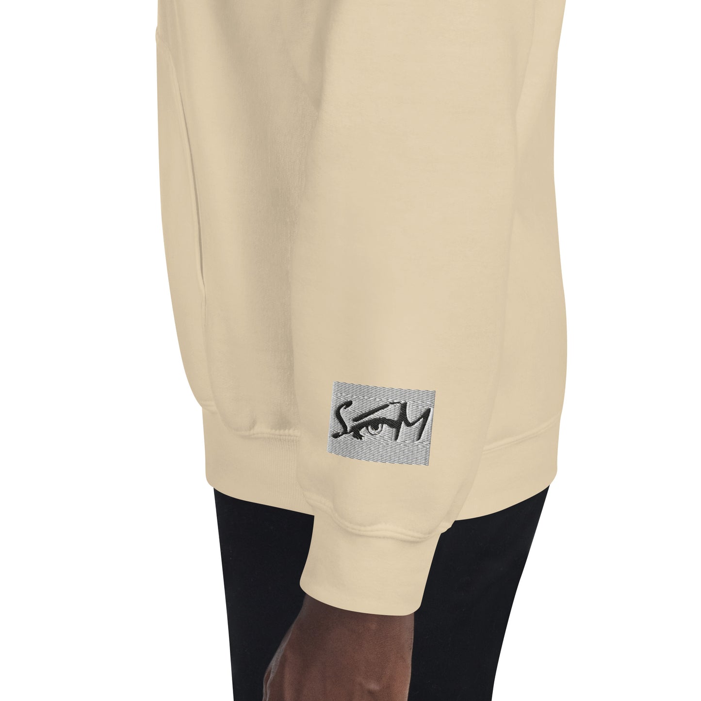 (Embroidered) STATEOFMIND LA Black Font - Unisex Hoodie