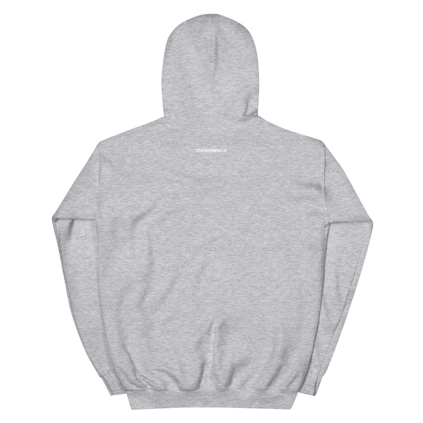 (Embroidered) STATEOFMIND LA White Font - Unisex Hoodie