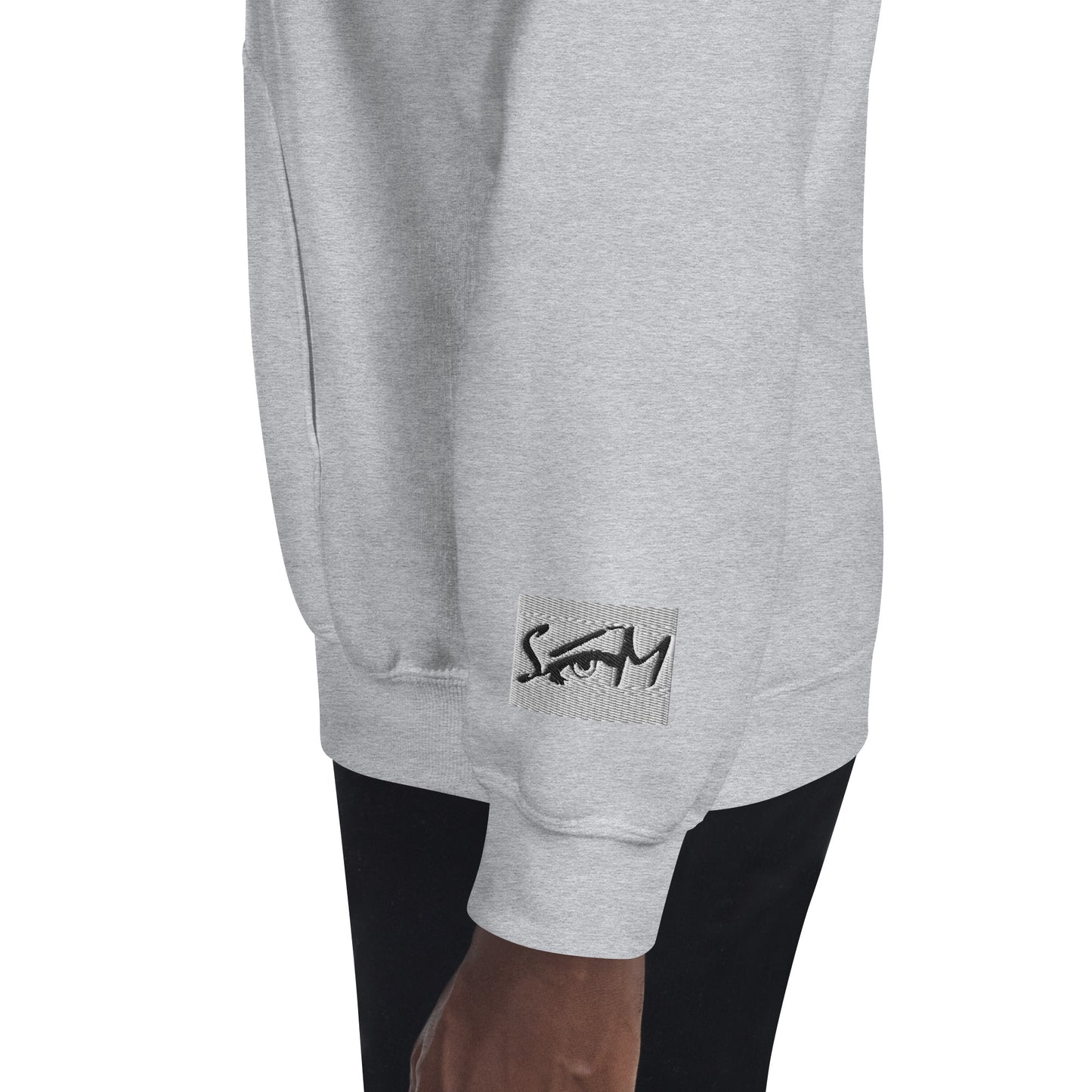 (Embroidered) STATEOFMIND LA Black Font - Unisex Hoodie
