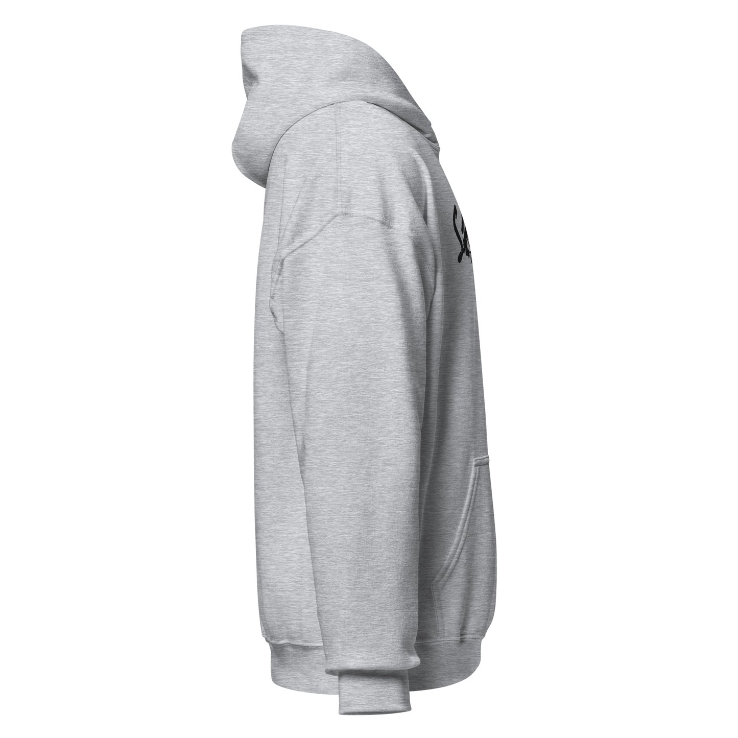 (Embroidered) State of Mind Black Logo- Unisex Hoodie