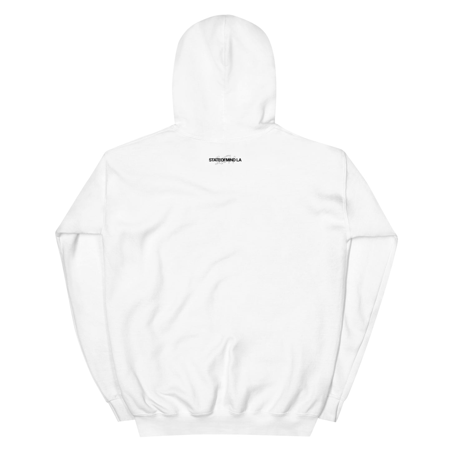(Embroidered) STATEOFMIND LA Black Font - Unisex Hoodie
