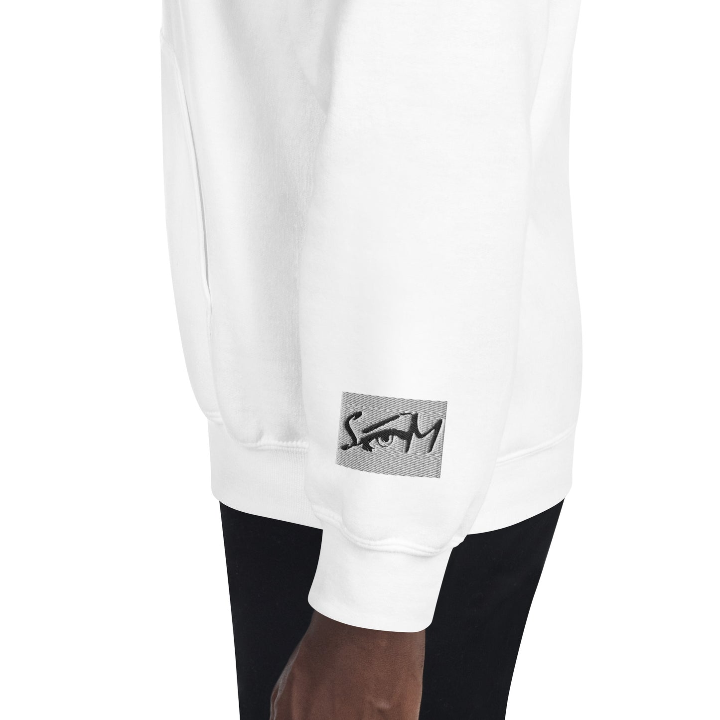 (Embroidered) STATEOFMIND LA Black Font - Unisex Hoodie
