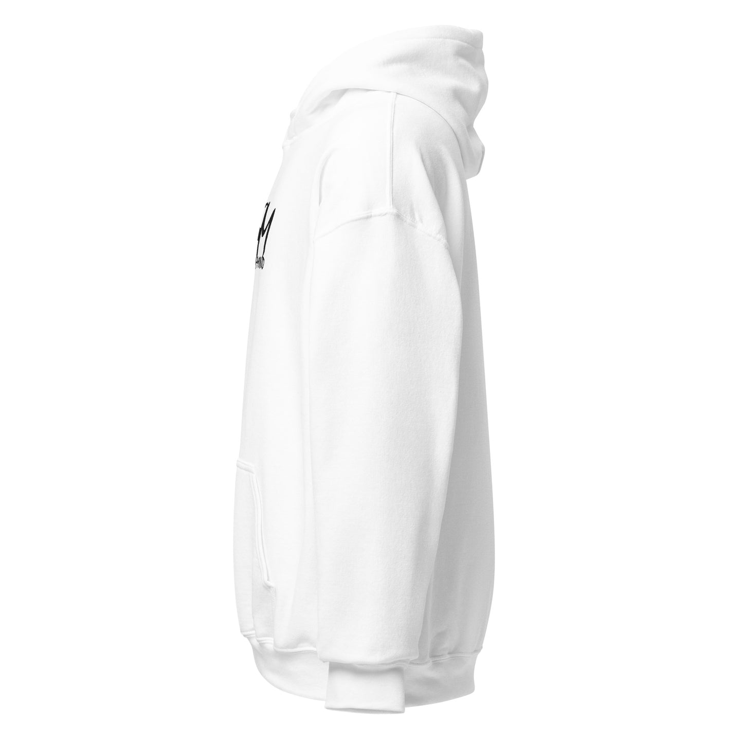 (Embroidered) State of Mind Black Logo- Unisex Hoodie