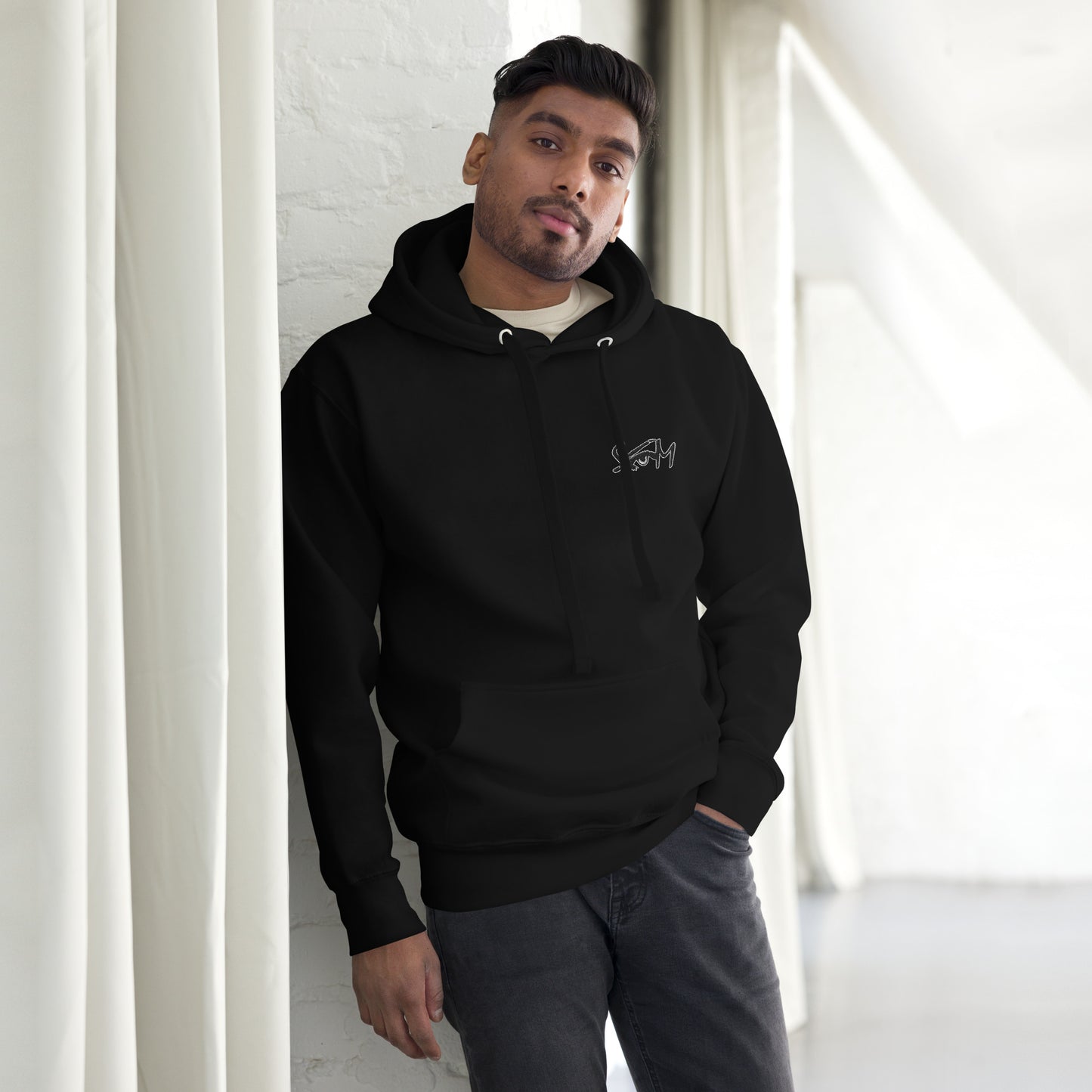 STATEOFMIND LA- (Eye Logo- Embroidered)- Unisex Hoodie