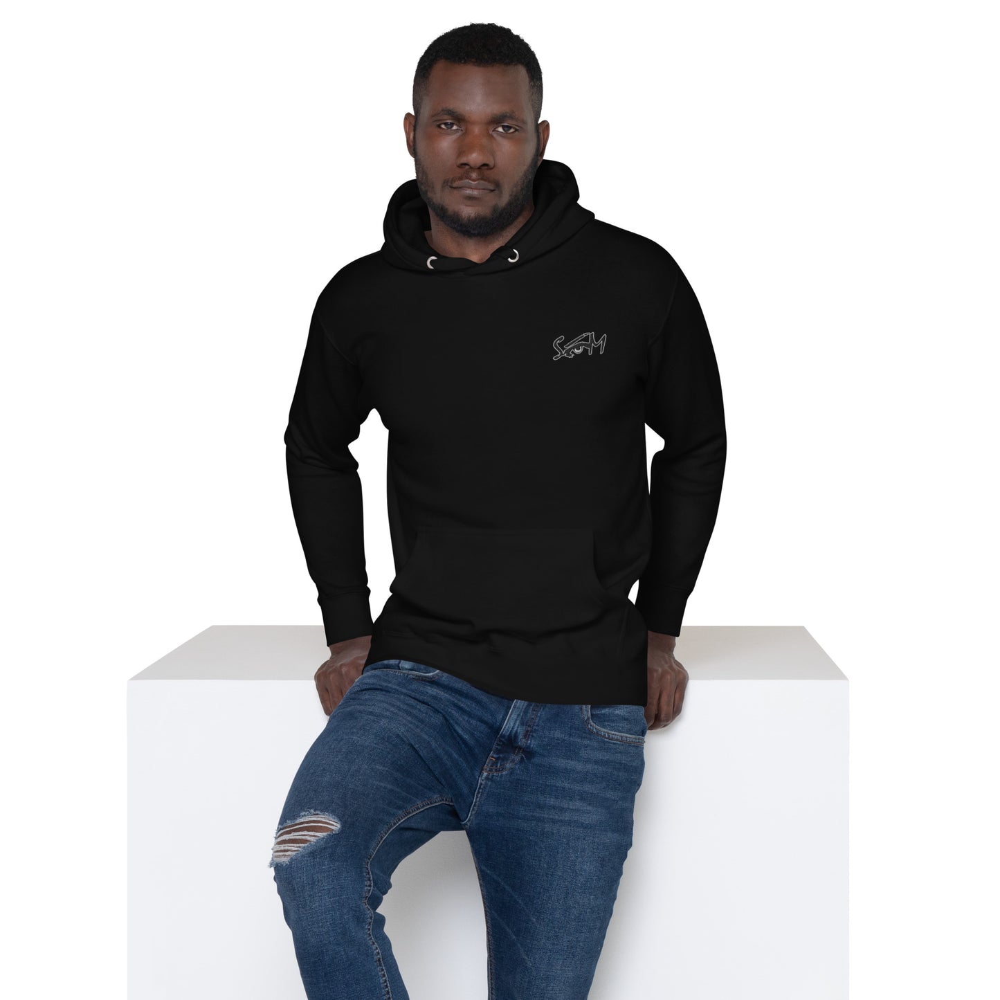 STATEOFMIND LA- (Eye Logo- Embroidered)- Unisex Hoodie