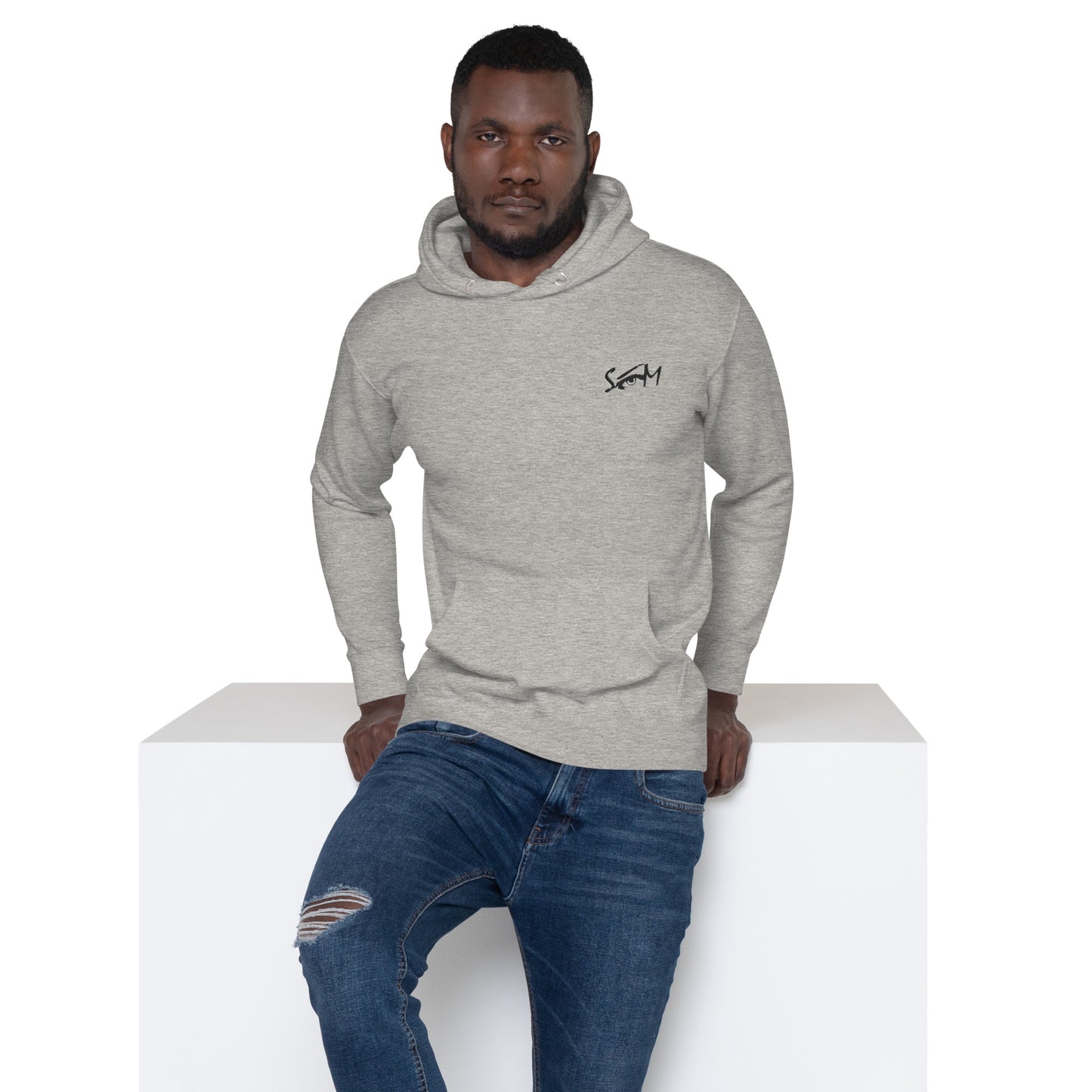 STATEOFMIND LA- (Eye Logo- Embroidered)- Unisex Hoodie