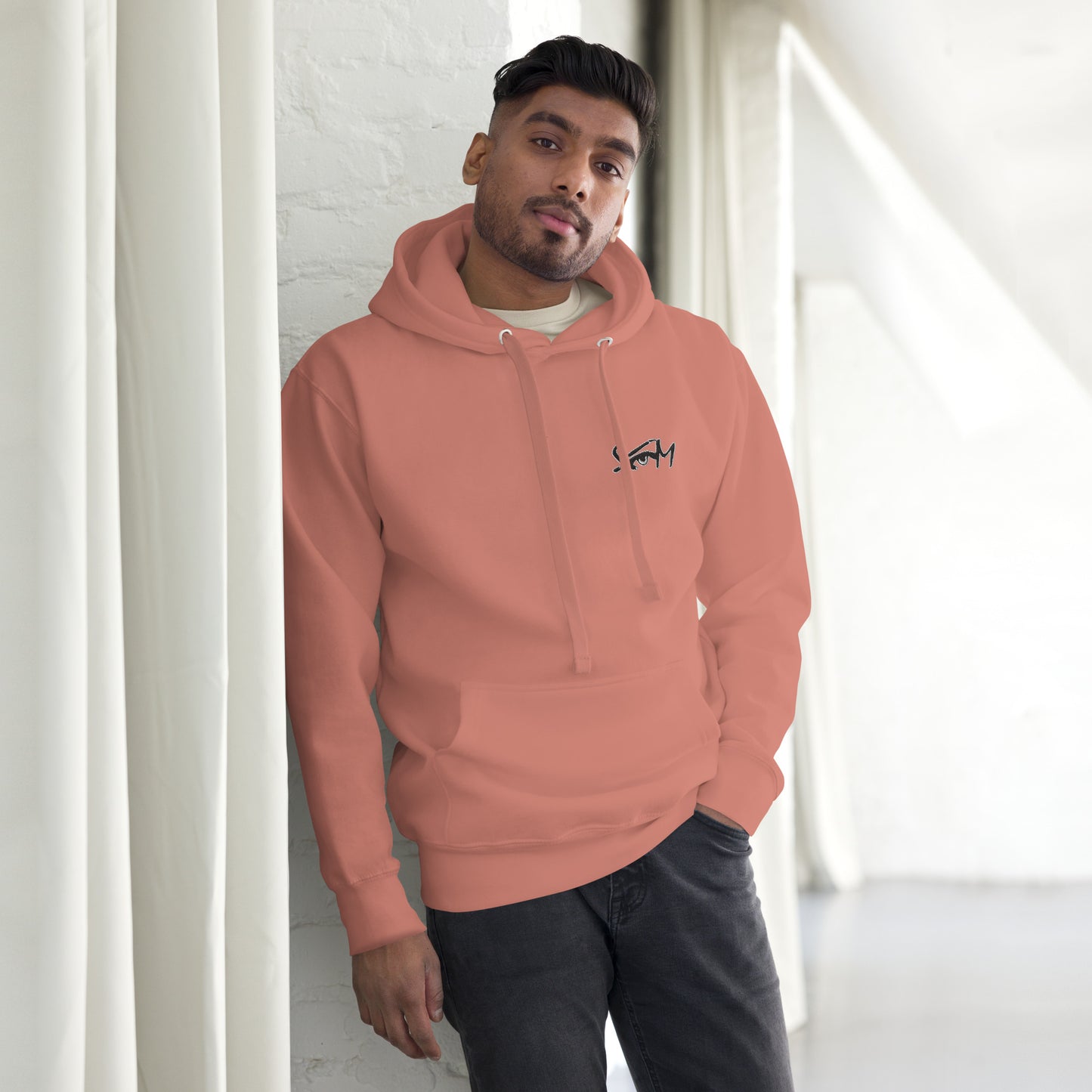 STATEOFMIND LA- (Eye Logo- Embroidered)- Unisex Hoodie