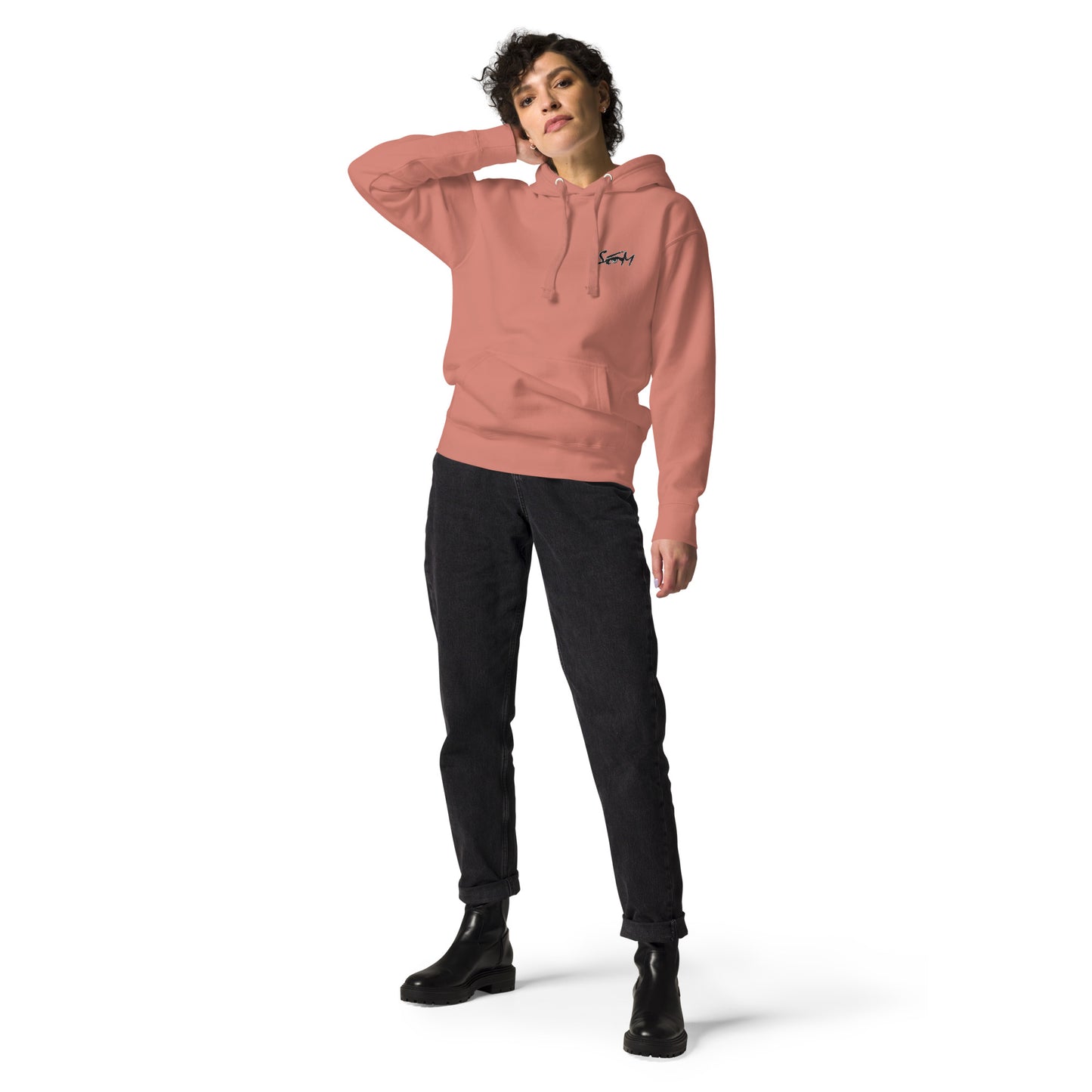 STATEOFMIND LA- (Eye Logo- Embroidered)- Unisex Hoodie