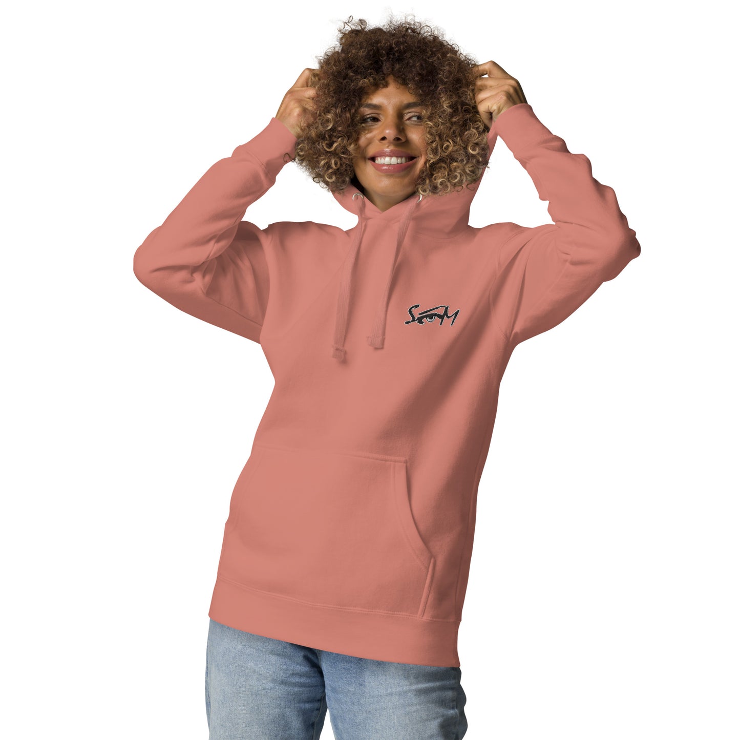 STATEOFMIND LA- (Eye Logo- Embroidered)- Unisex Hoodie