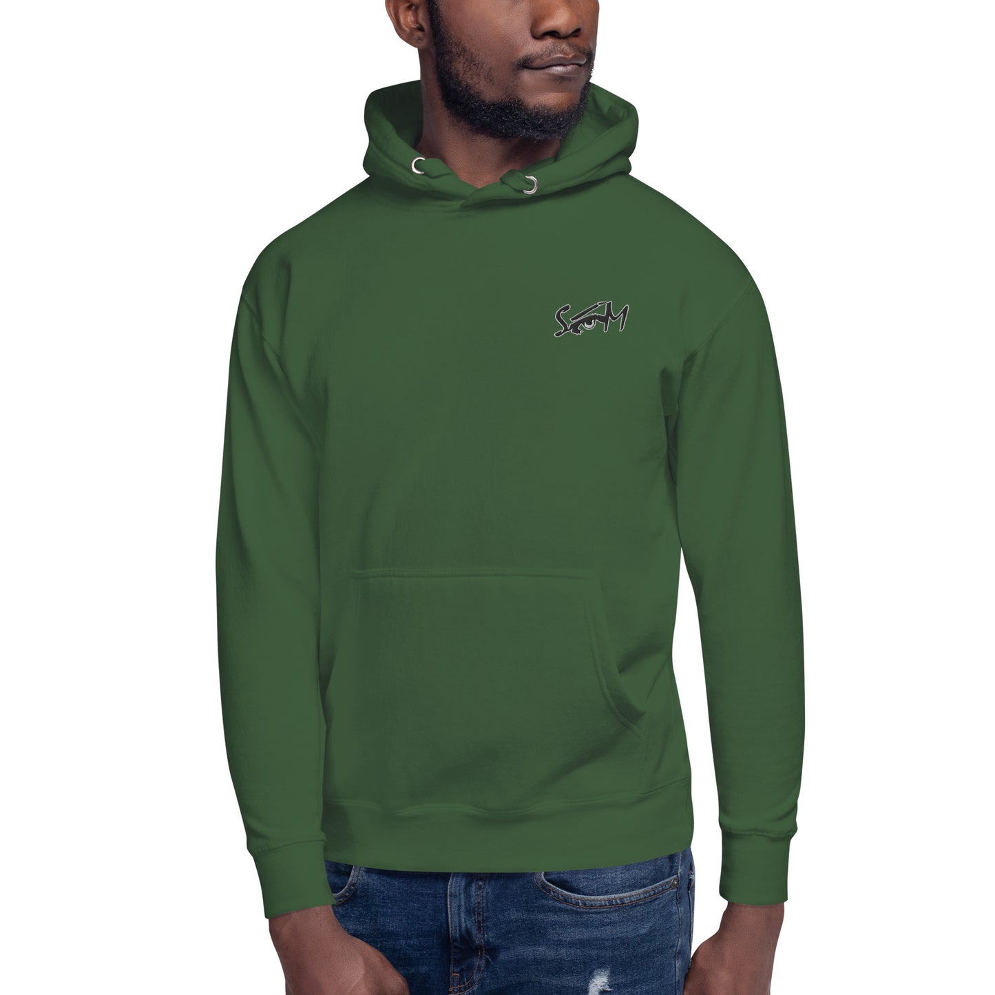 STATEOFMIND LA- (Eye Logo- Embroidered)- Unisex Hoodie