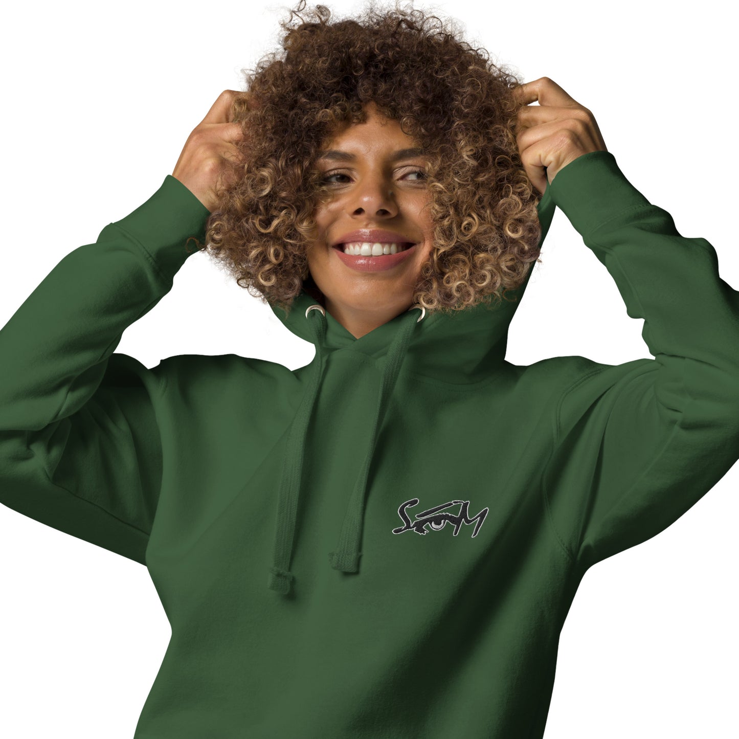 STATEOFMIND LA- (Eye Logo- Embroidered)- Unisex Hoodie