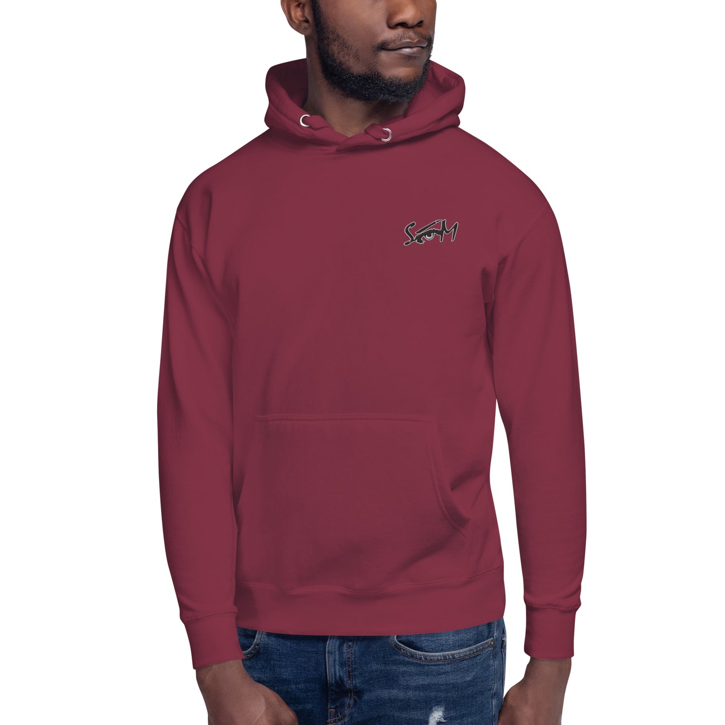 STATEOFMIND LA- (Eye Logo- Embroidered)- Unisex Hoodie