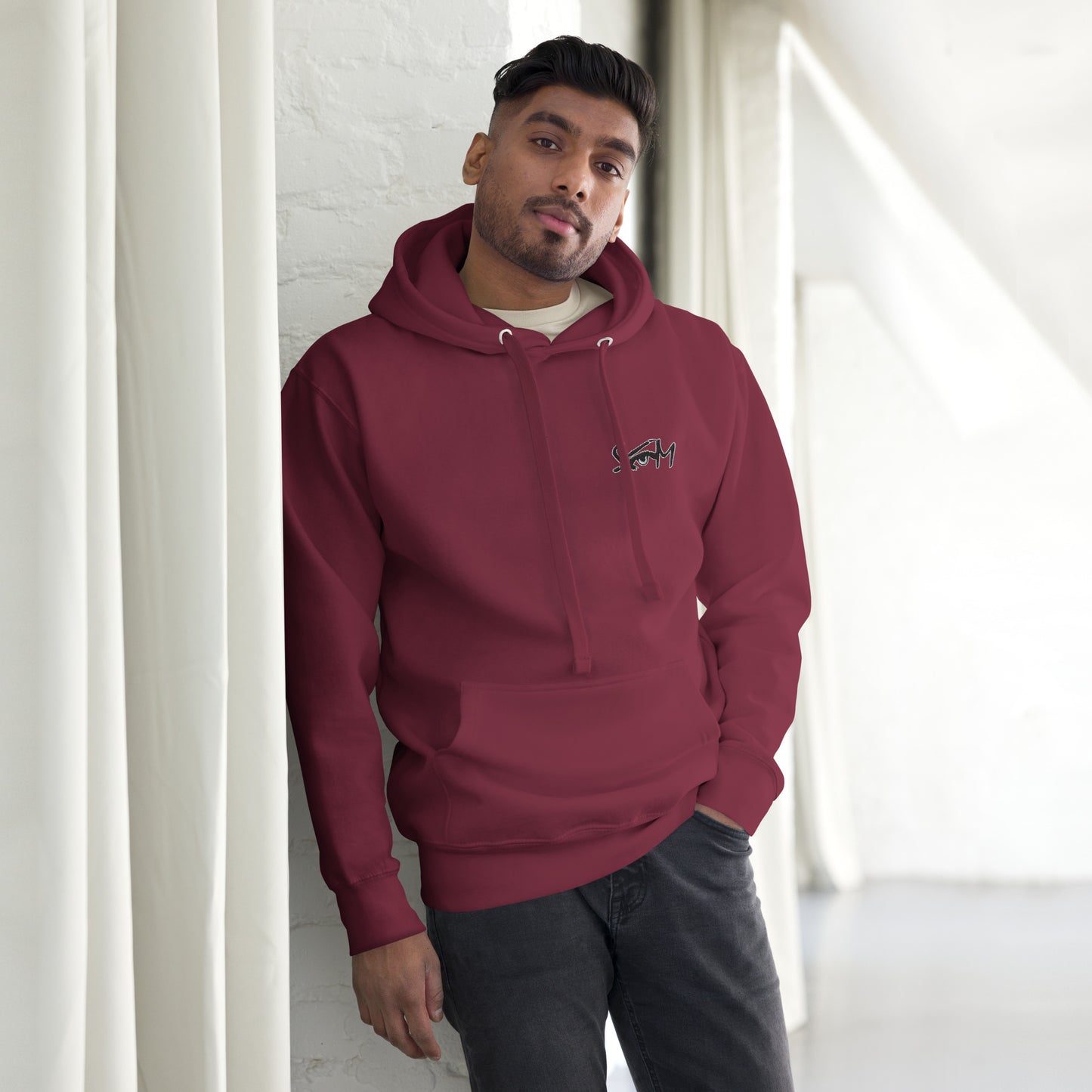 STATEOFMIND LA- (Eye Logo- Embroidered)- Unisex Hoodie