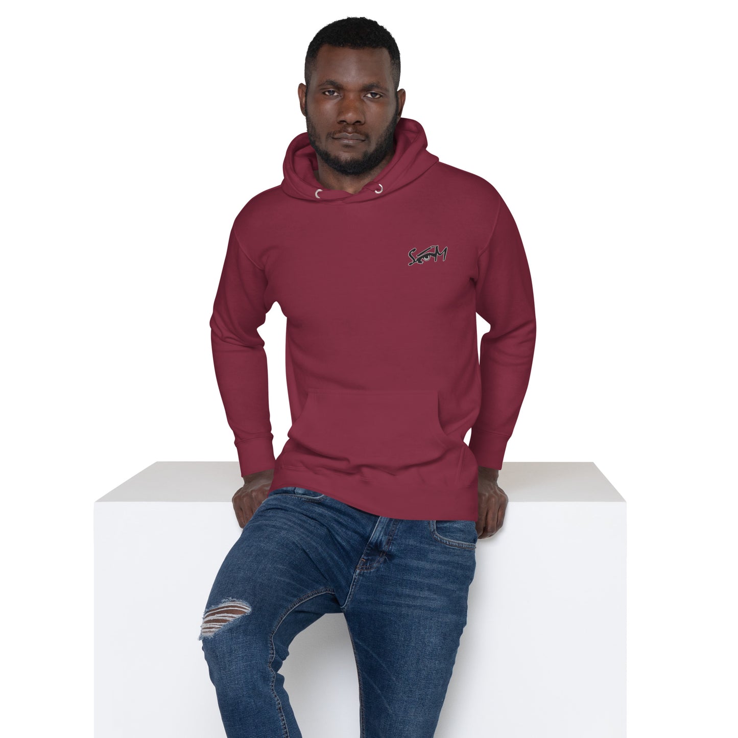STATEOFMIND LA- (Eye Logo- Embroidered)- Unisex Hoodie