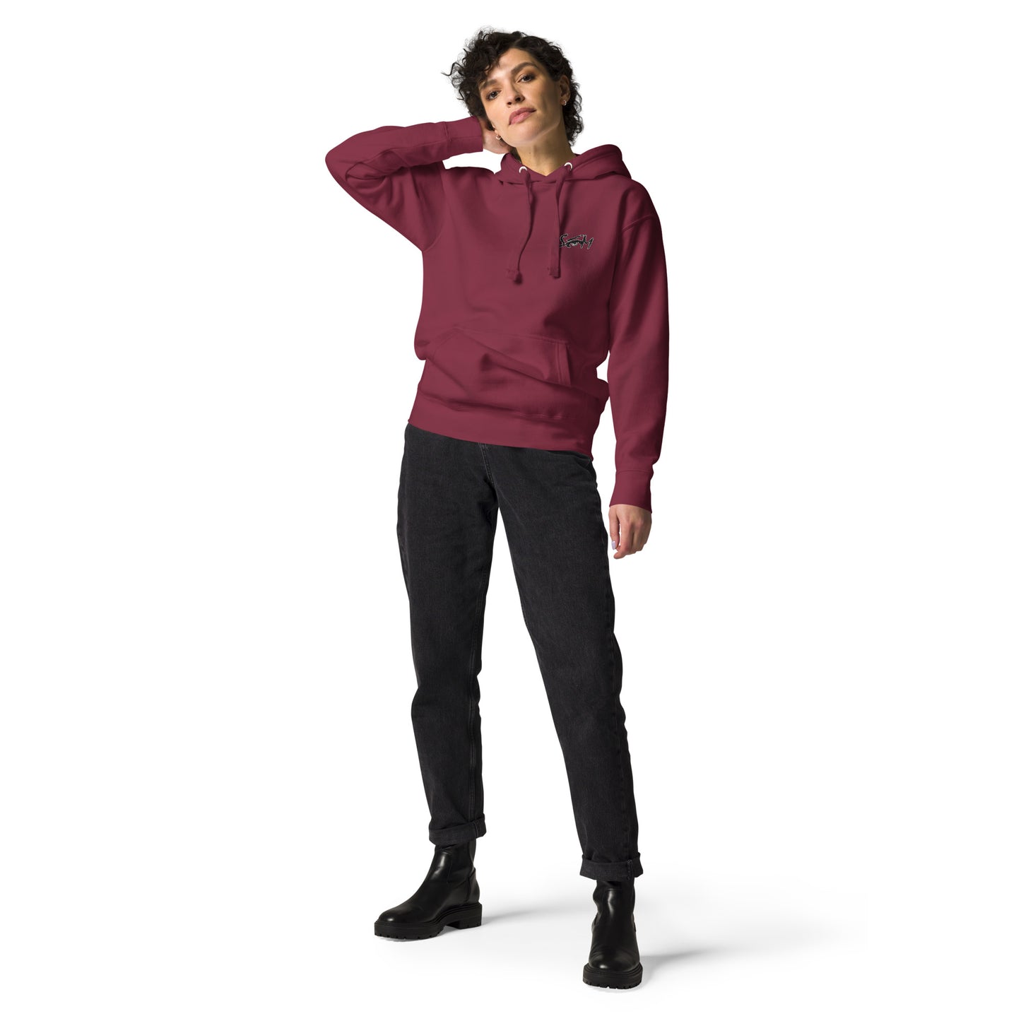 STATEOFMIND LA- (Eye Logo- Embroidered)- Unisex Hoodie
